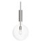 Rosdala Iron Clear Glass Ceiling Lamp by Sabina Grubbeson for Konsthantverk, Image 1