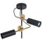 Stav Spot 2 Black Brass Ceiling Lamp by Johan Carpner for Konsthantverk 1