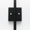 Black 2 Rotating Straight Arm Wall Lamp by Serge Mouille 8