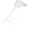 White Tripod Lamp by Serge Mouille 1