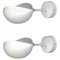 White Eye Sconce Wall Lamp Set by Serge Mouille, Set of 2 1