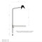 Lámpara de mesa Simple Agrafée en negro de Serge Mouille, Imagen 6