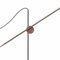 Kusk Iron Oxide Leather Floor Lamp by Sabina Grubbeson for Konsthantverk, Image 4