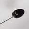 Black 7 Fixed Arms Spider Wall Ceiling Lamp by Serge Mouille, Image 5