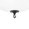 Arts and Power Plants Black Brass Ceiling Lamp from Konsthantverk, Image 2