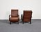 Art Deco Leather Armchairs by Jindrich Halabala for UP Závody, Set of 2 11