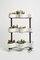 Ainu Collection Vertical Garden Cart of Ceramic and Turtle Grey Finished Wood by Soshiro, 2020 1