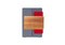 Ainu Collection Schrank aus lackiertem geschnitztem Holz und Stahl mit 3 Schubladen von Soshiro, 2020 5