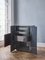 Ainu Collection 3-Drawer Cabinet of Lacquer Carved Wood and Steel by Soshiro, 2020 4