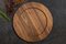 Pok Collection Wooden Charger Plate Serving Tray of Decorative Walnut Wood by SoShiro, 2019 3