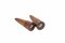 Pok Collection Salt Mill and Pepper Grinder Set in Walnut Wood by SoShiro, 2019, Set of 5 4