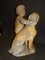 Französisches Terrakotta Kind mit Hund, 1700er 3