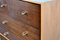 Mid-Century Scandinavian Style Teak and Brass Chest of Drawers or Tallboy from Stag 3
