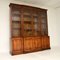 Antique Georgian Style Breakfront Bookcase, Image 2