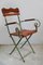 Mobilier de Jardin Pliant Antique, France, 1910s, Set de 3 7