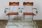 Mobilier de Jardin Pliant Antique, France, 1910s, Set de 3 2