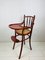 Antique Bentwood & Cane Childs High Chair 1