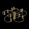 Brass Ceiling or Wall Lamp Sconce from Cosack Leuchten, Germany, 1970s, Image 1