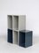 Modernist Painted Plywood Storage Boxes in the Style of Gerrit Rietveld, 1950s, Set of 5 10