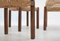 Vintage Straw Chairs by De Pas Durbino & Lomazzi, Set of 5 8