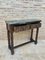 Early 20th Century Spanish Carved Walnut Console Table 4