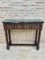 Early 20th Century Spanish Carved Walnut Console Table, Image 1