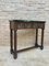 Early 20th Century Spanish Carved Walnut Console Table 2