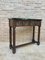 Early 20th Century Spanish Carved Walnut Console Table, Image 2