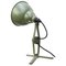 Vintage Industrial Bakelite & Green Metal Work Lamp 4