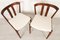 Vintage Danish Teak Dining Chairs 1960s, Set of 2, Image 9