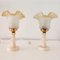 Art Nouveau Marble Stone Table Lamps, 1940s, Set of 2 1