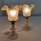 Art Nouveau Marble Stone Table Lamps, 1940s, Set of 2 3