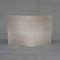 Mid-Century Italian Flowing Travertine and Glass Dining Table 2