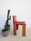 Chaises Monk en Cuir et Bois par Tobia & Afra Scarpa, Set de 4 7