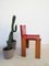 Monk Stühle aus Leder & Holz von Tobia & Afra Scarpa, 4er Set 7
