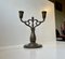 Art Deco Candelabra in Disko Metal by Just Andersen, 1930s, Image 1