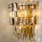 Palazzo Wandlampen aus vergoldetem Messing & Glas von JT Kalmar, 2er Set 12