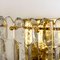 Lampade da parete Palazzo in ottone dorato e vetro di JT Kalmar, set di 2, Immagine 6