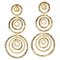 18 Karat Yellow Gold Chandelier Earrings, Set of 2, Image 1