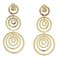 18 Karat Yellow Gold Chandelier Earrings, Set of 2, Image 2