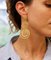 18 Karat Yellow Gold Chandelier Earrings, Set of 2, Image 4