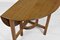 Art Deco Solid Oak Drop Leaf Dining Table in the Style of Heals, 1920s, Image 2