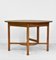 Art Deco Solid Oak Drop Leaf Dining Table in the Style of Heals, 1920s 8