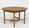 Art Deco Solid Oak Drop Leaf Dining Table in the Style of Heals, 1920s 1