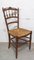 French Dining Chairs with Rush Seats and Baluster Backs, Late 19th Century, Set of 6 7