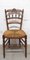 French Dining Chairs with Rush Seats and Baluster Backs, Late 19th Century, Set of 6 1