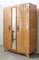 Elm Armoire with Full Length Mirror, France, 1940s 2