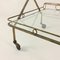 Gilt Metal Bar Cart, Italy, 1960s 12