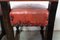Chaises de Salle à Manger Mid-Century en Cuir Rouge Aniline avec Clous, Espagne, Set de 6 15