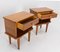 Wooden Nightstands or Side Cabinets, France, 1960s, Set of 2 4
